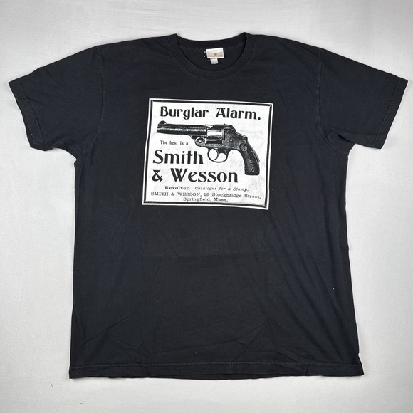 Smith & Wesson Other - Vintage Smith & Wesson Burglar Alarm Revolver Pistol The Best T Shirt 2XL XXL
